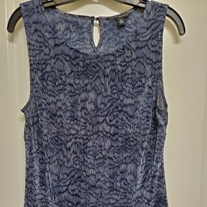 Soft pleated suiting shell